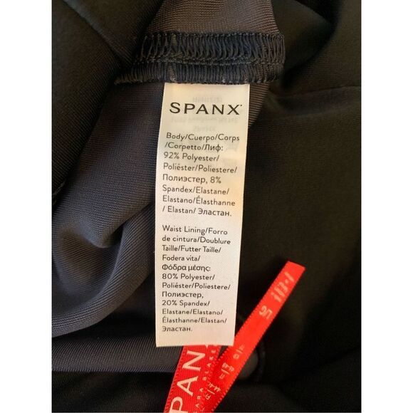 SPANX leggings blue velvet women’s size large - Picture 4 of 5